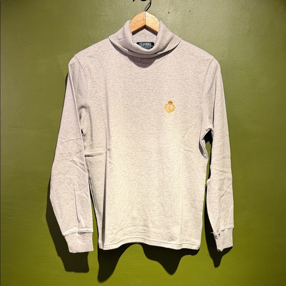 Ralph Lauren Sweaters - Vintage Ralph Lauren Women's Gray Turtleneck Sweater